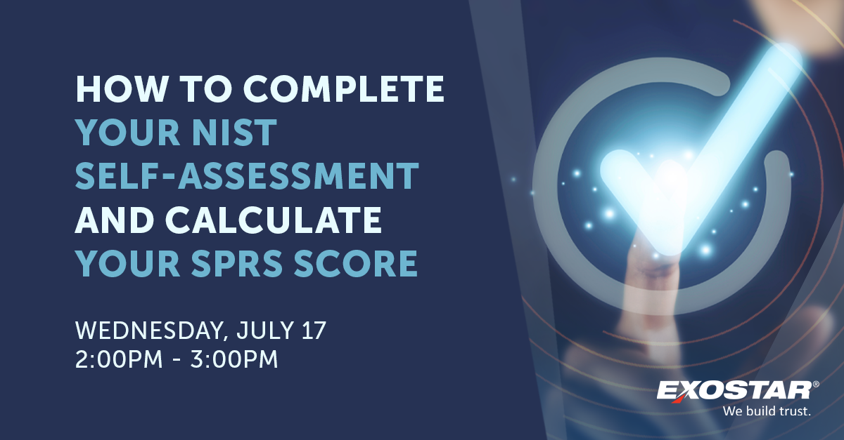 How To Complete Your NIST Self Assessment And Calculate Your SPRS Score